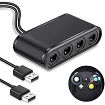 Amazon.co.jp: GCコントローラー接続タップ 互換品 ゲームキューブ